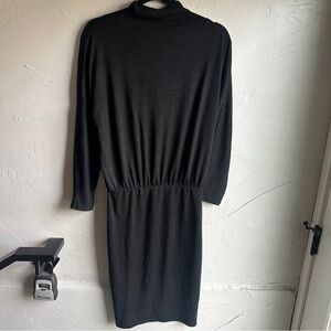 ARITZIA Wilfred‎ Free Black Pullover Long-sleeved Midi Dress Sz M